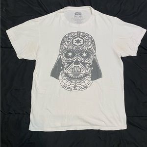 Star Wars Darth Vader Sugar Skull Art Tee